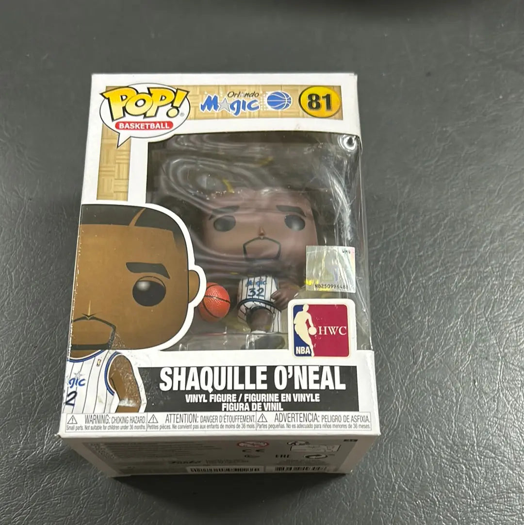 Pop Vinyl Basketball 81 Shaquille O’Neal FRENLY BRICKS - Open 7 Days