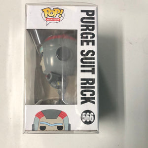 566 Purge Suit Rick FUNKO POP VINYL FRENLY BRICKS - Open 7 Days