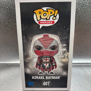 Pop Vinyl #407 Batman Arkham Knight Azrael Batman FRENLY BRICKS - Open 7 Days