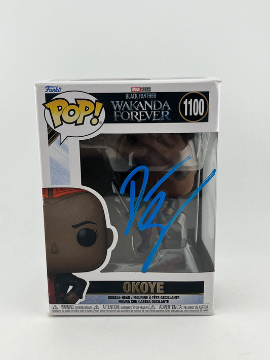 Funko POP! Marvel Wankada Forever - Okoye #1100 - Signed Danai Gurira - No COA FRENLY BRICKS - Open 7 Days