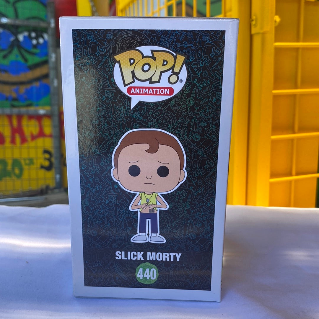 Funko POP! Slick Morty #440 - FRENLY BRICKS - Open 7 Days