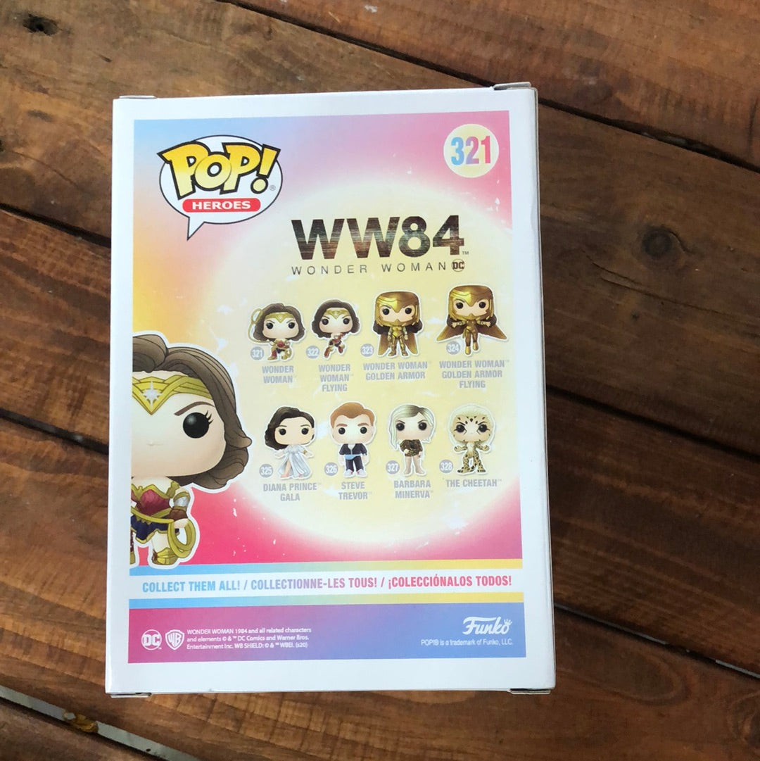 Funko Pop 321 Wonder Woman (WW84) FRENLY BRICKS - Open 7 Days