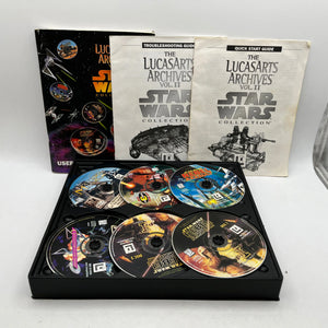 The LucasArts Archives Vol II - Star Wars Collection Big Box Mac Game Complete FRENLY BRICKS - Open 7 Days