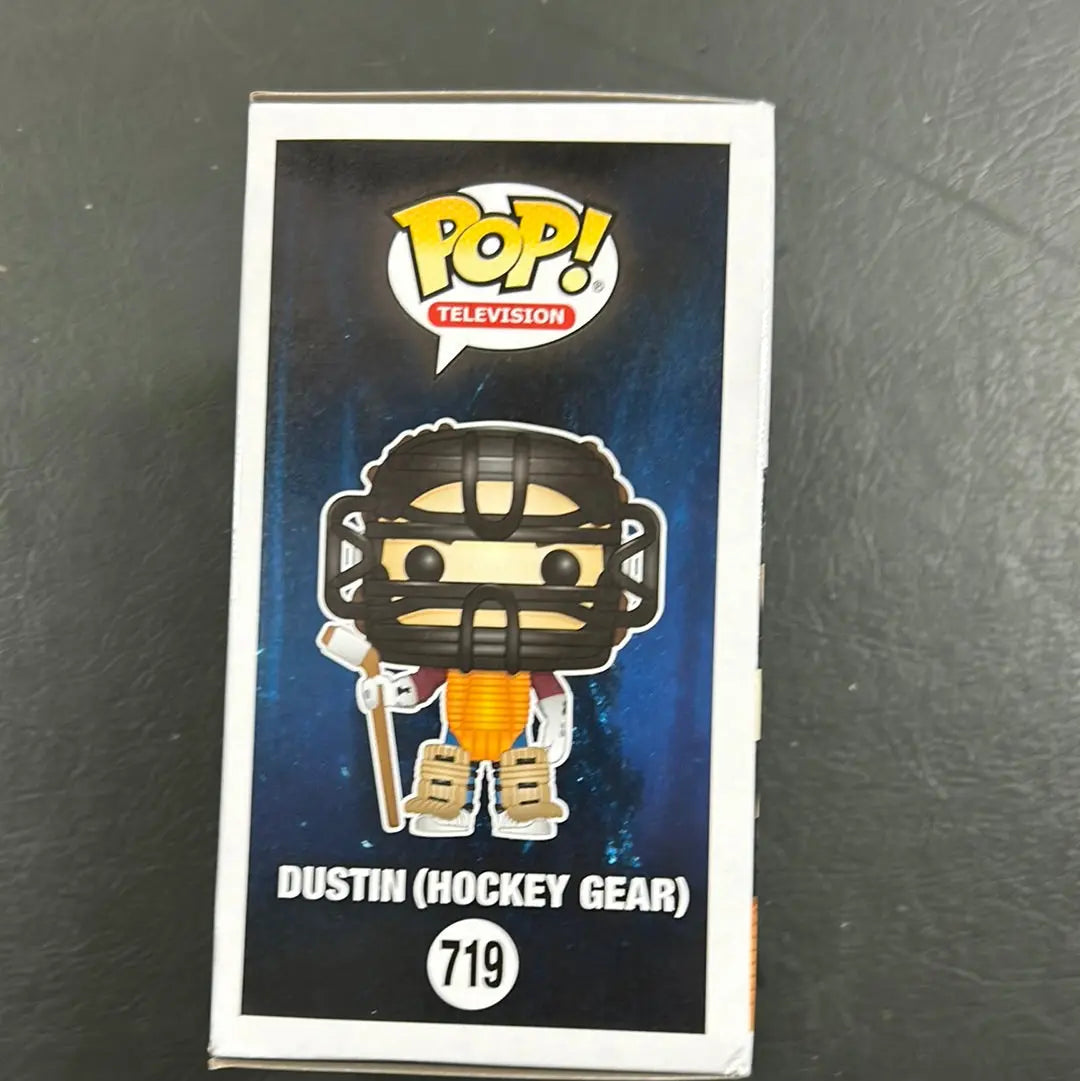 Funko Pop Television #719 Stranger Things Dustin Hockey Gear FRENLY BRICKS - Open 7 Days