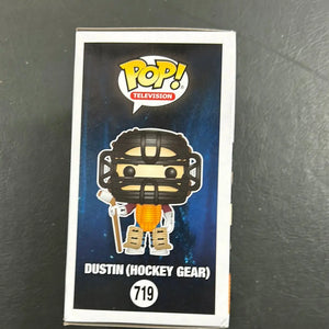 Funko Pop Television #719 Stranger Things Dustin Hockey Gear FRENLY BRICKS - Open 7 Days