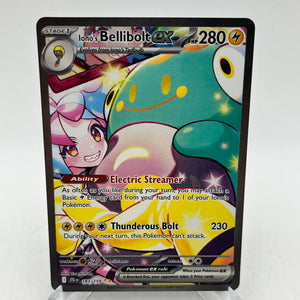 Iono's Bellibolt EX 183/159 Journey Together Sir NM Pokémon TCG Card FRENLY BRICKS - Open 7 Days