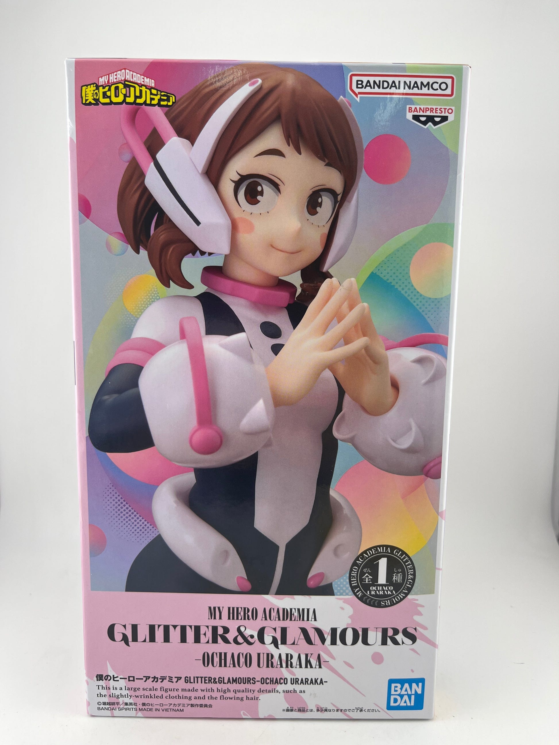 MHA My Hero Academia Ochaco Uraraka Uravity GLITTER & GLAMOURS Figure BANPRESTO FRENLY BRICKS - Open 7 Days image 1