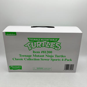 Playmates Toys Teenage Mutant Ninja Turtles Action Figure Sewer Sports - Playmates 4 Pack - Not Sealed FRENLY BRICKS - Open 7 Days