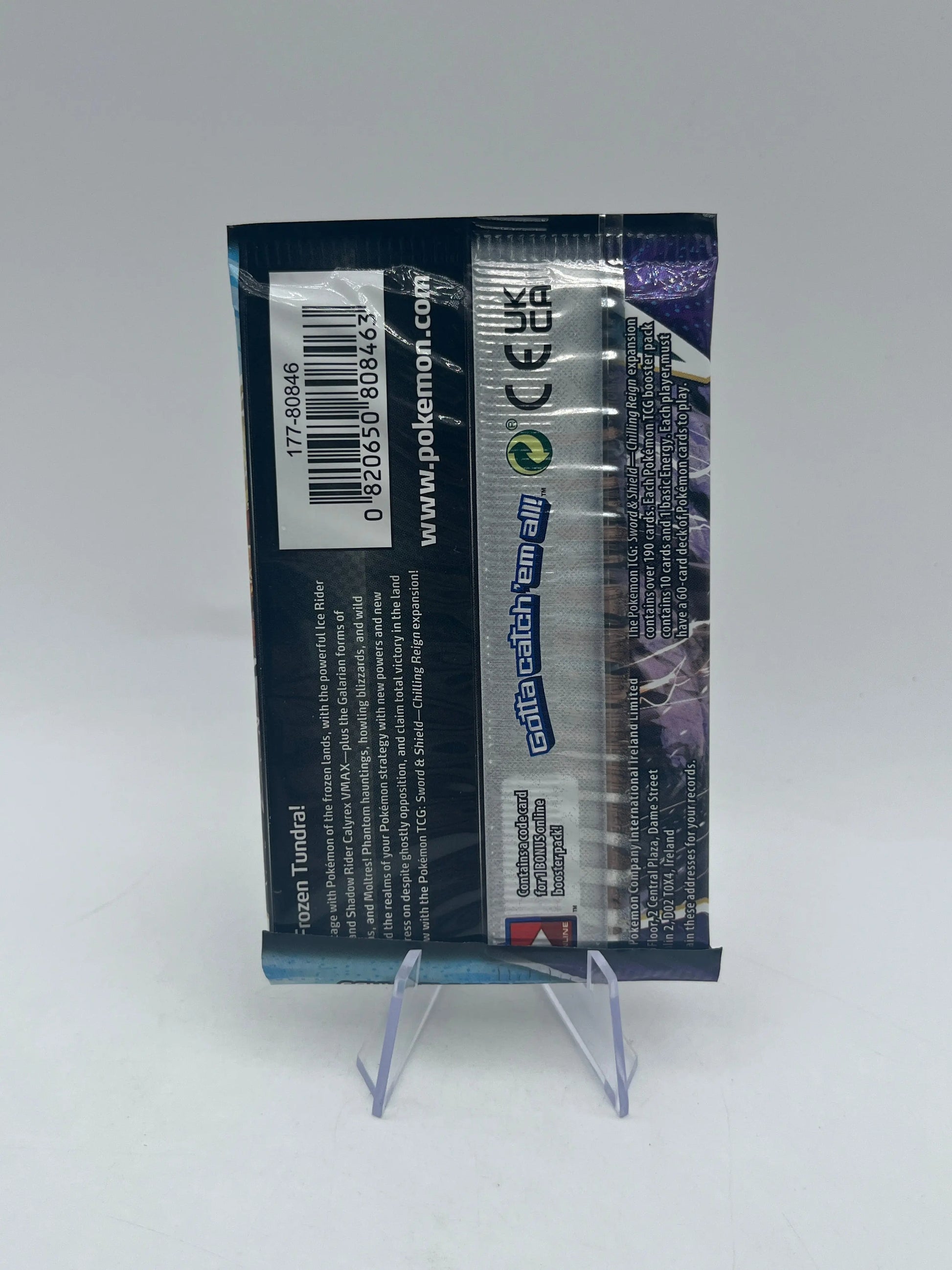 Pokemon TCG - Sword & Shield Chilling Reign  Booster Pack X5 - Art Set Sealed FRENLY BRICKS - Open 7 Days