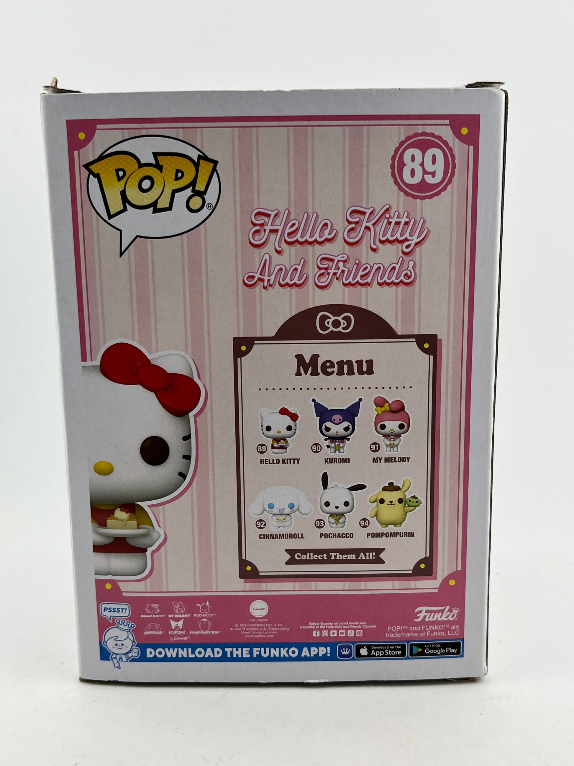 Funko POP! Hello Kitty And Friends - Hello Kitty #89 - Vinyl Collectable FRENLY BRICKS - Open 7 Days