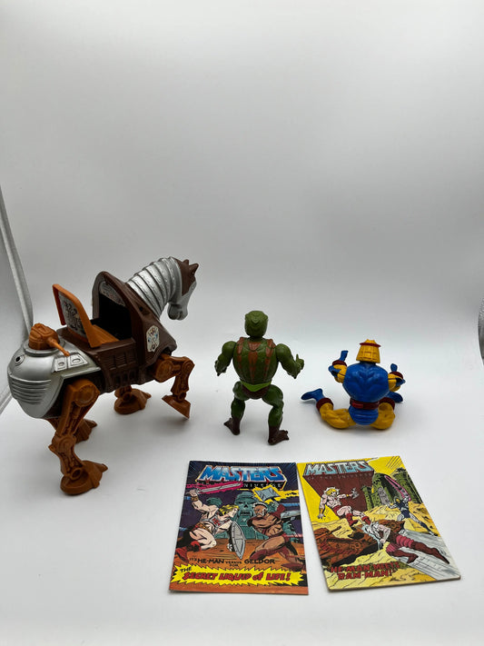 Master Of The Universe Action Figures & Vehicles + Comics Lot FRENLY BRICKS - Open 7 Days