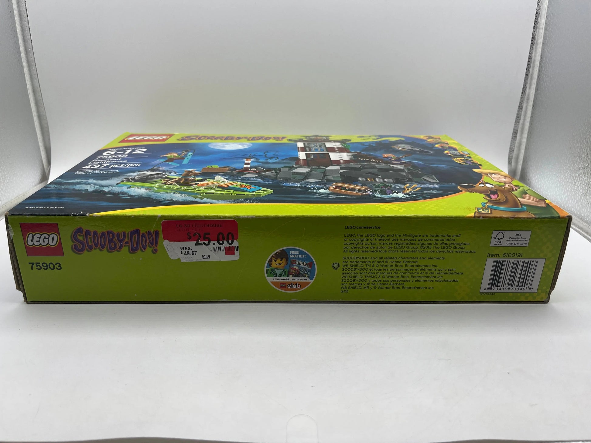 LEGO Scooby-Doo Haunted Lighthouse 437 PCS 75903 SEALED RETIRED FRENLY BRICKS - Open 7 Days