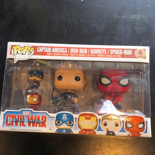 Captain America/Iron Man/Hawkeye/Spider-Man 4 pack - FRENLY BRICKS - Open 7 Days