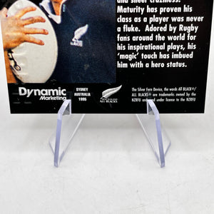 Zinzan Brooke - 1995 Dynamic Marketing All Blacks -  Heroes In Black - H2 FRENLY BRICKS - Open 7 Days