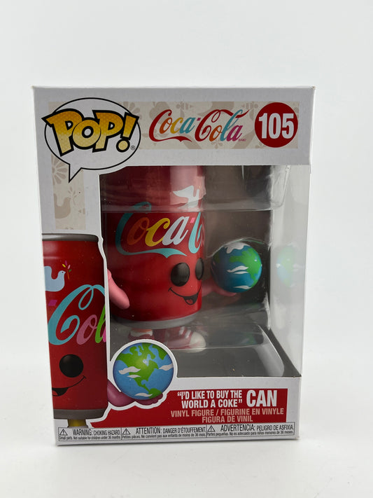 Funko POP! Coca-Cola - “I’d Like To Buy The World A Coke” Can #105 - Vinyl Collectable FRENLY BRICKS - Open 7 Days