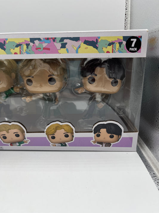 Funko Pop Rocks BTS Dynamite 7 Pack Walmart Exclusive FRENLY BRICKS - Open 7 Days