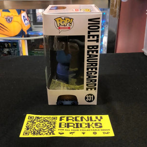 Funko POP! Willy Wonka VIOLET BEAUREGARDE #331 2016 SDCC Exclusive w/ Protector FRENLY BRICKS - Open 7 Days