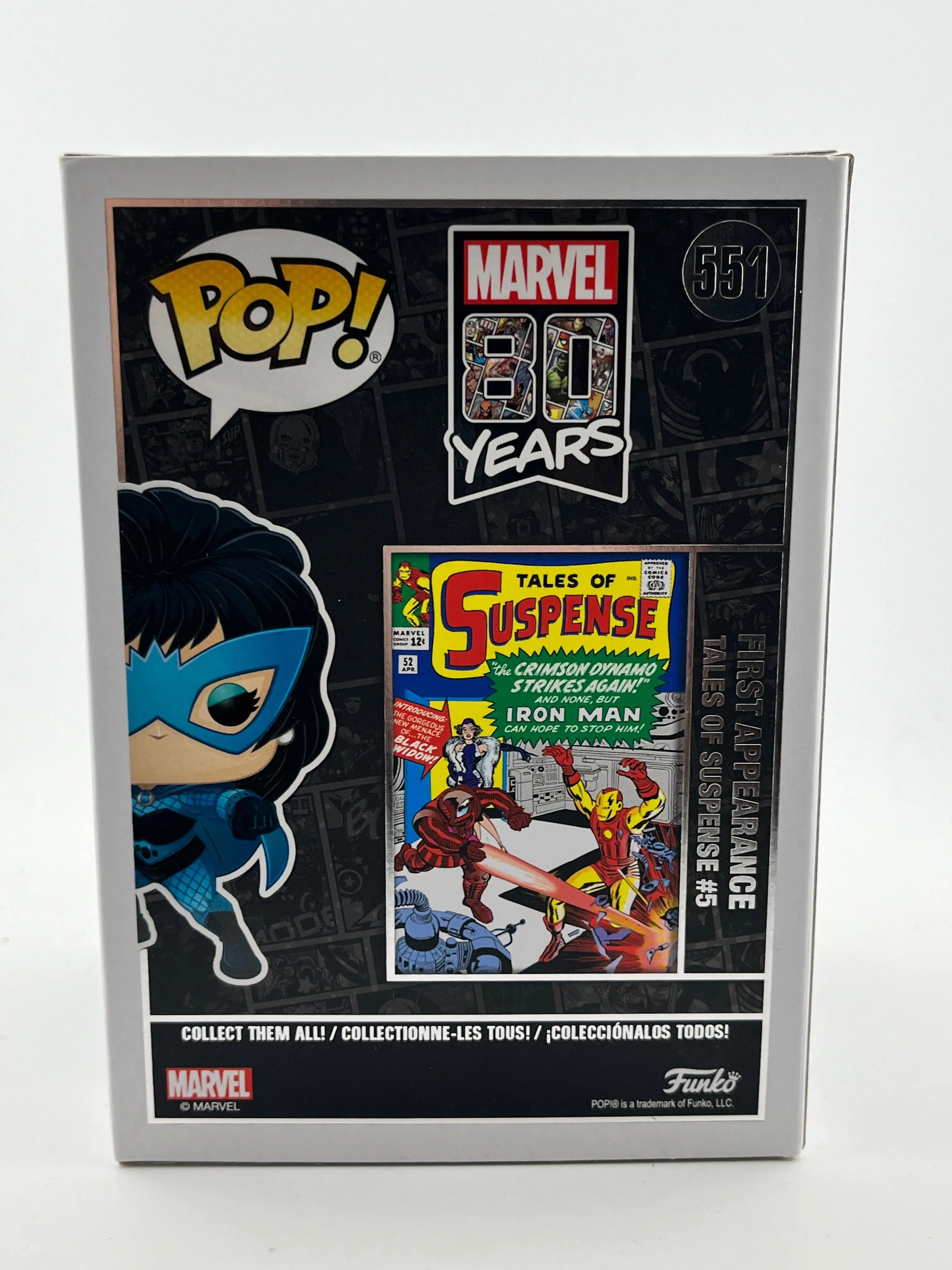 Funko POP! Marvel 80 Years - Black Widow #551 - Vinyl Collectable FRENLY BRICKS - Open 7 Days