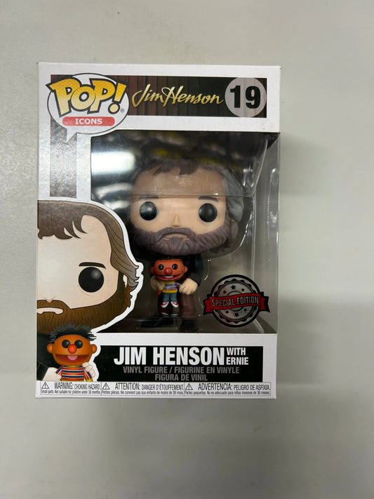 Pop Vinyl Icons #19 Jim Henson With ernie FRENLY BRICKS - Open 7 Days