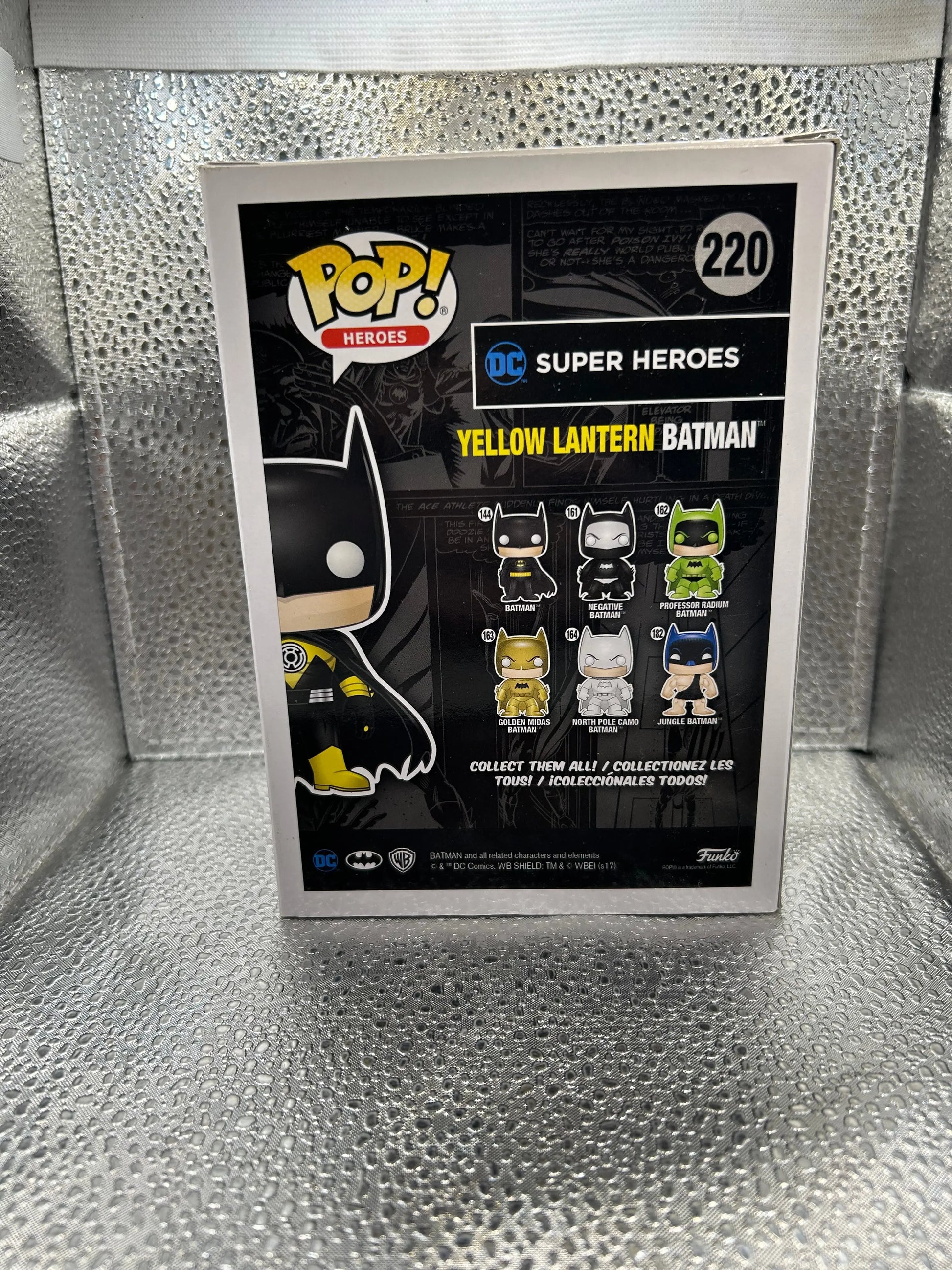 Funko pop #220 Dc Yellow Lantern Batman FRENLY BRICKS - Open 7 Days