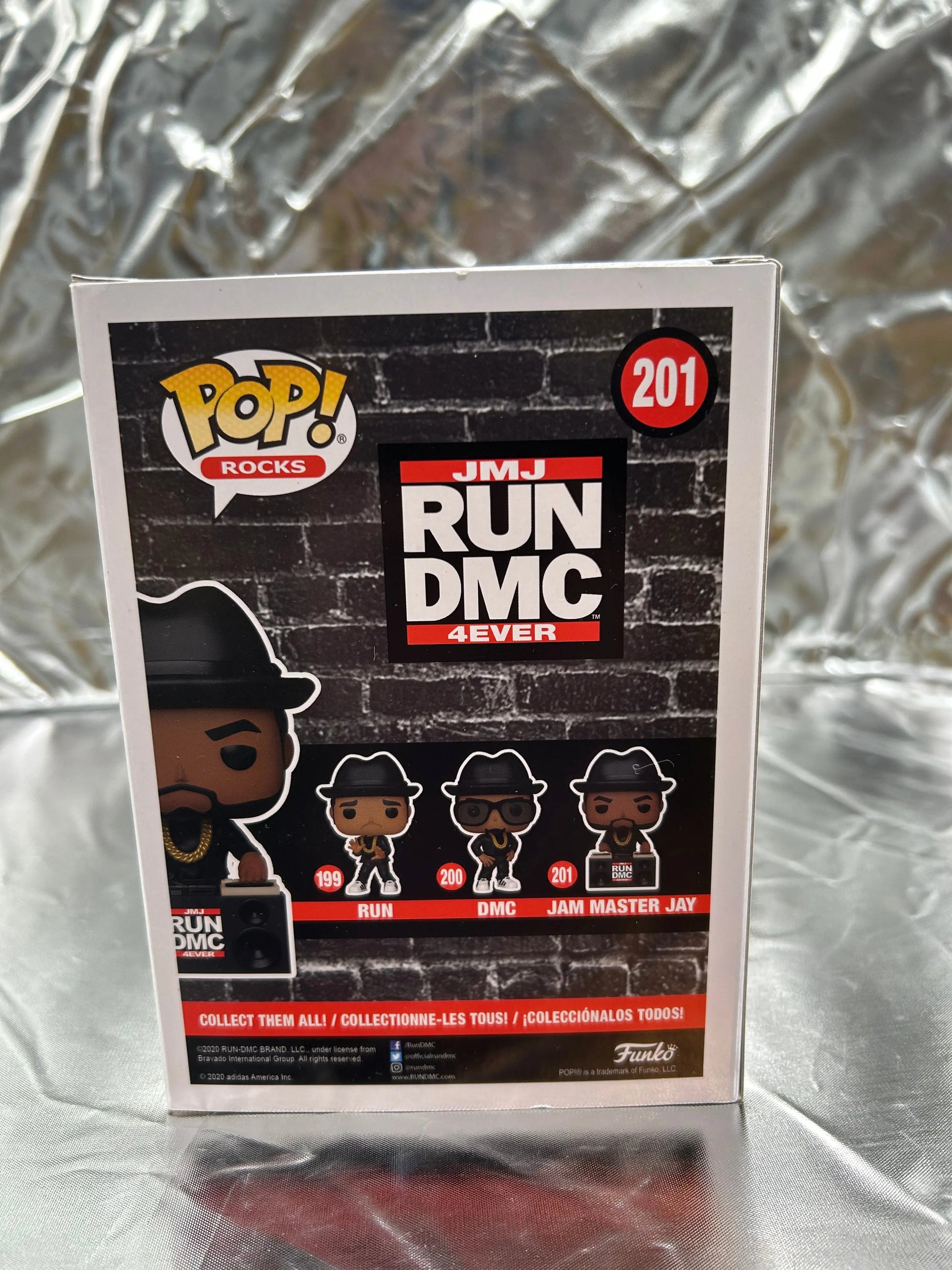 Funko Pop Vinyl #201 Jam Master Jay FRENLY BRICKS - Open 7 Days