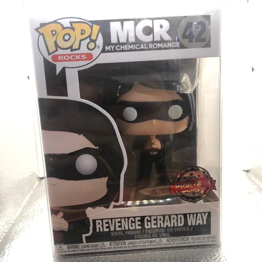 MY CHEMICAL ROMANCE MCR REVENGE GERARD WAY FUNKO POP VINYL FIGURE #42 - FRENLY BRICKS - Open 7 Days