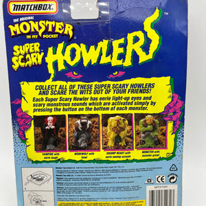 Vintage - 1992 Matchbox - Monster In My Pocket HOWLERS -Swamp Beast - Sealed FRENLY BRICKS - Open 7 Days