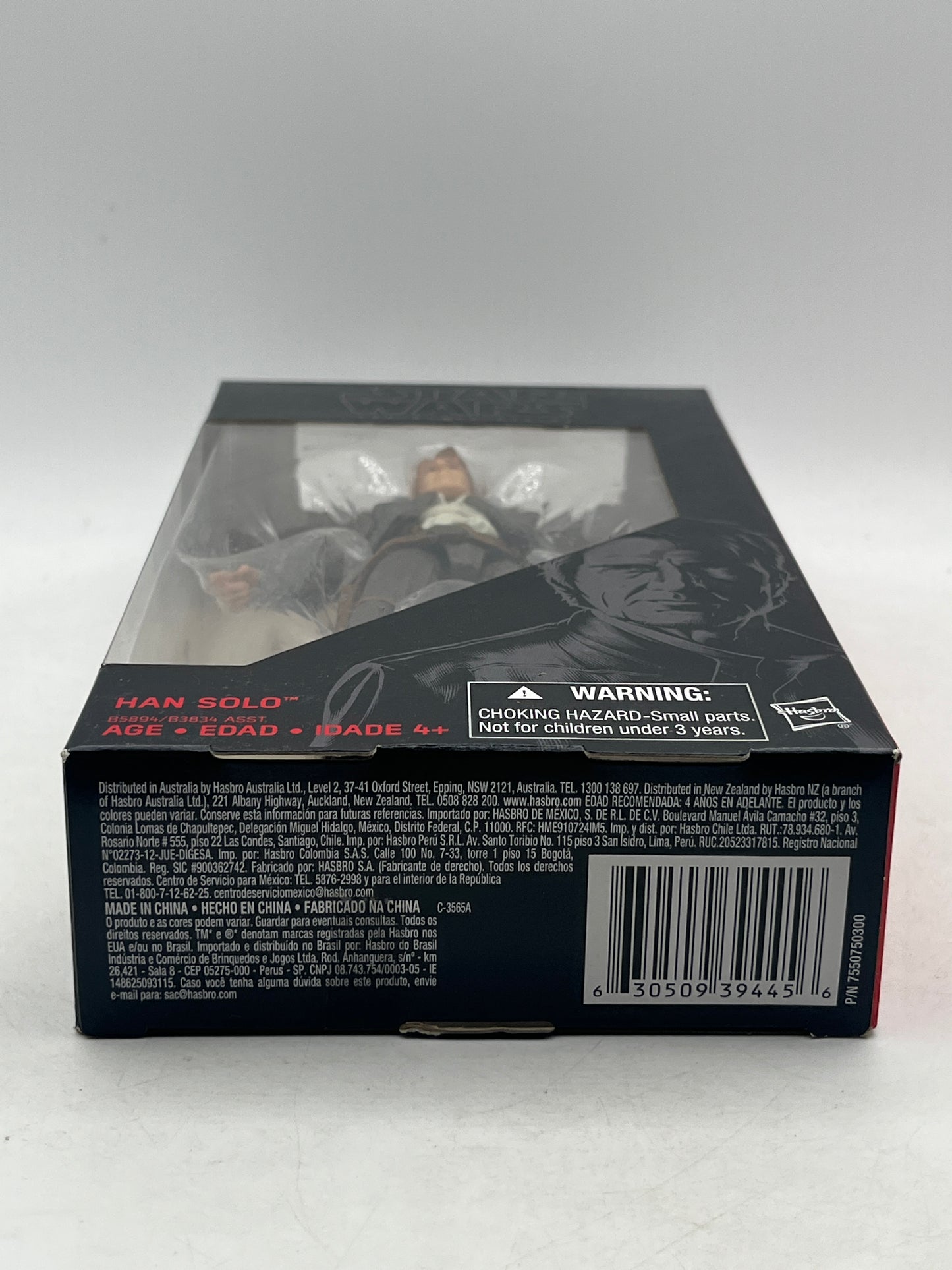 Hasbro Star Wars The Force Awakens Black Series 6-Inch Han Solo Figure #18