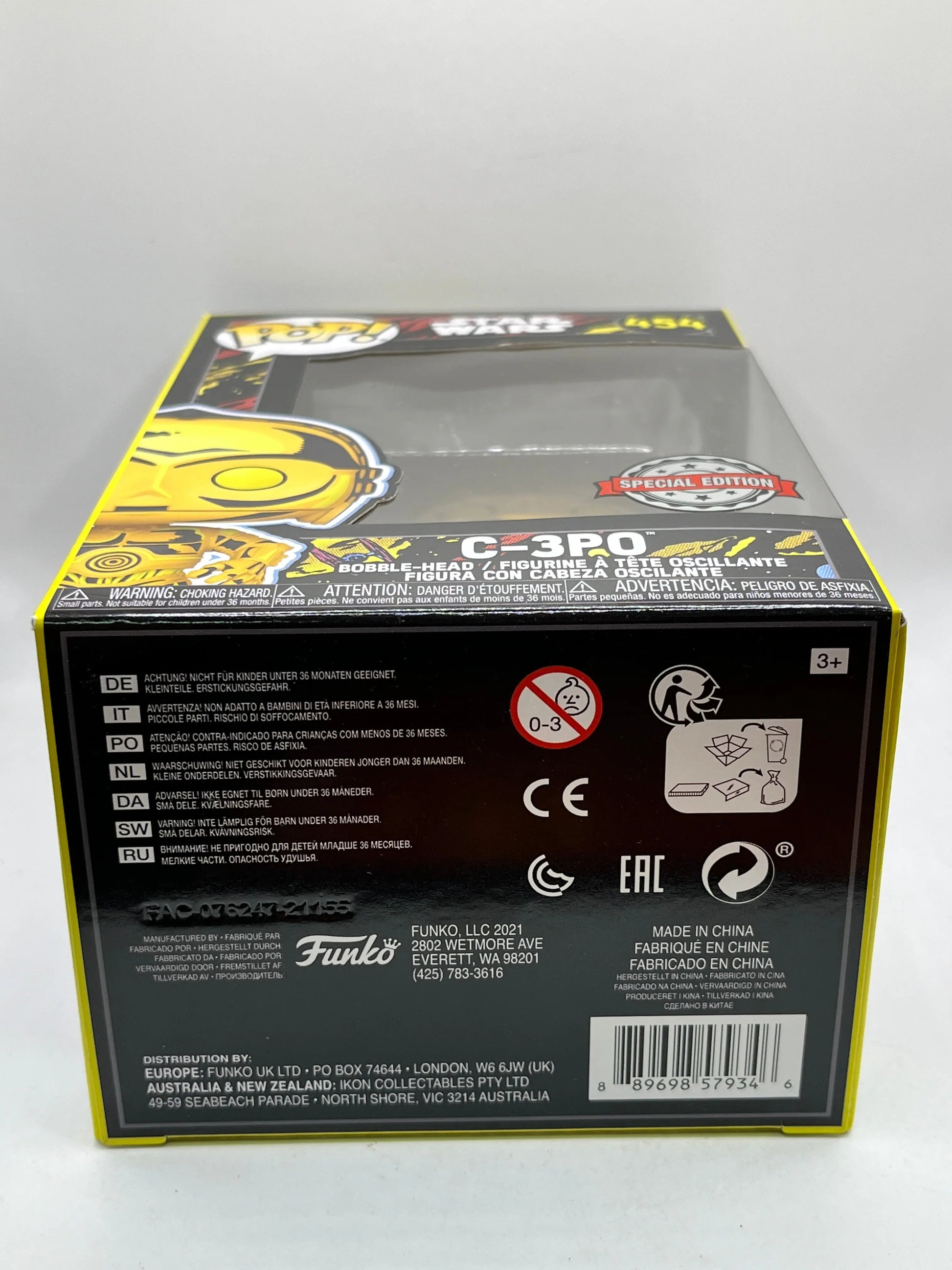 Funko POP! Star Wars - C-3PO #454 - Comic Special Edition FRENLY BRICKS - Open 7 Days