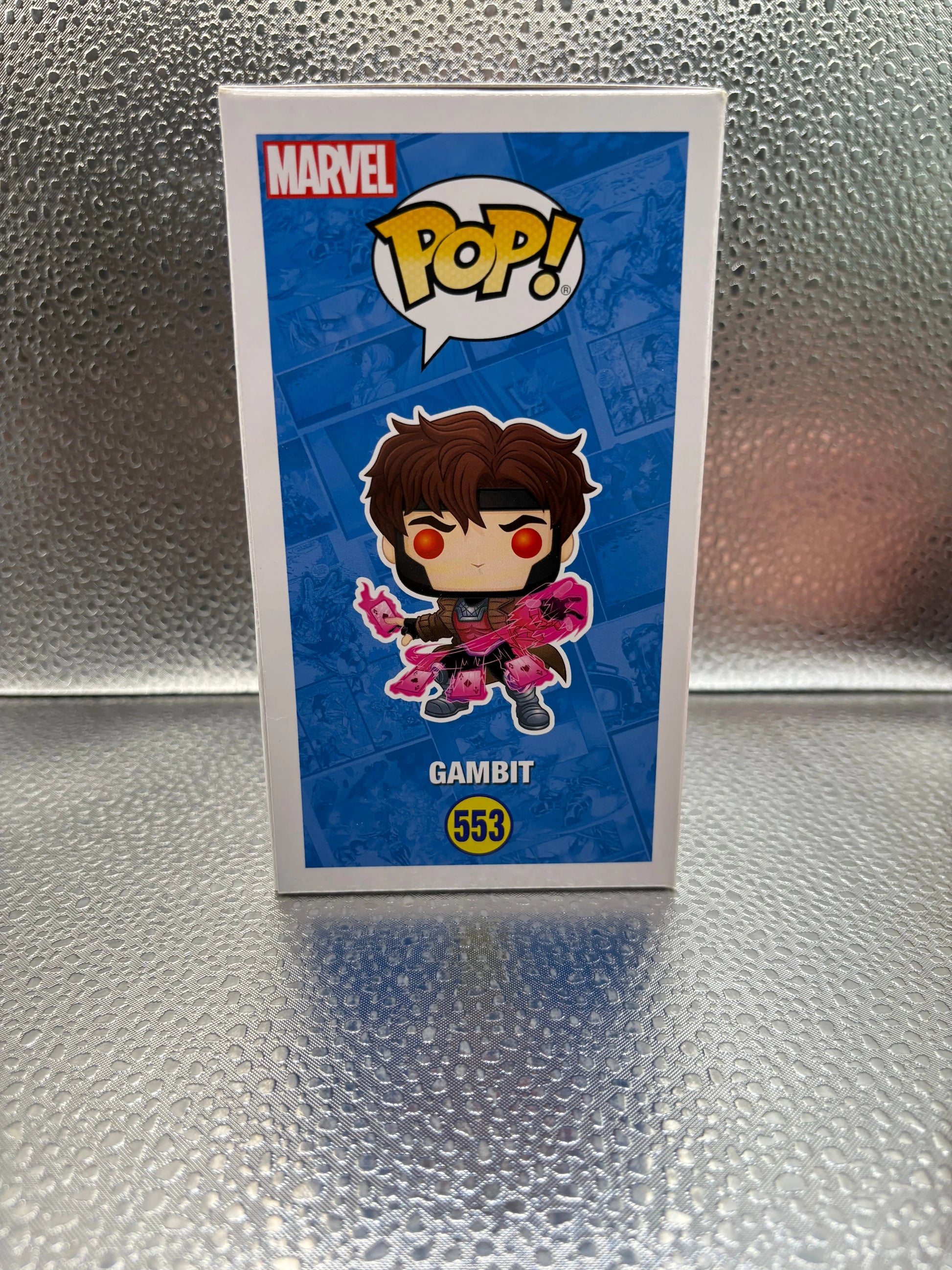 Funko Pop Vinyl #553 X-Men Gambit FRENLY BRICKS - Open 7 Days