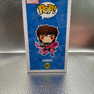 Funko Pop Vinyl #553 X-Men Gambit FRENLY BRICKS - Open 7 Days