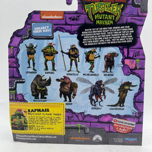 Teenage Mutant Ninja Turtles Mutant Mayhem Raphael 'The Angry One' Figure TMNT FRENLY BRICKS - Open 7 Days