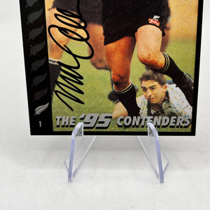 Mark “Bull” Allen Auto- 1995 Dynamic Marketing NZ All Blacks Rugby Union Card #1 FRENLY BRICKS - Open 7 Days