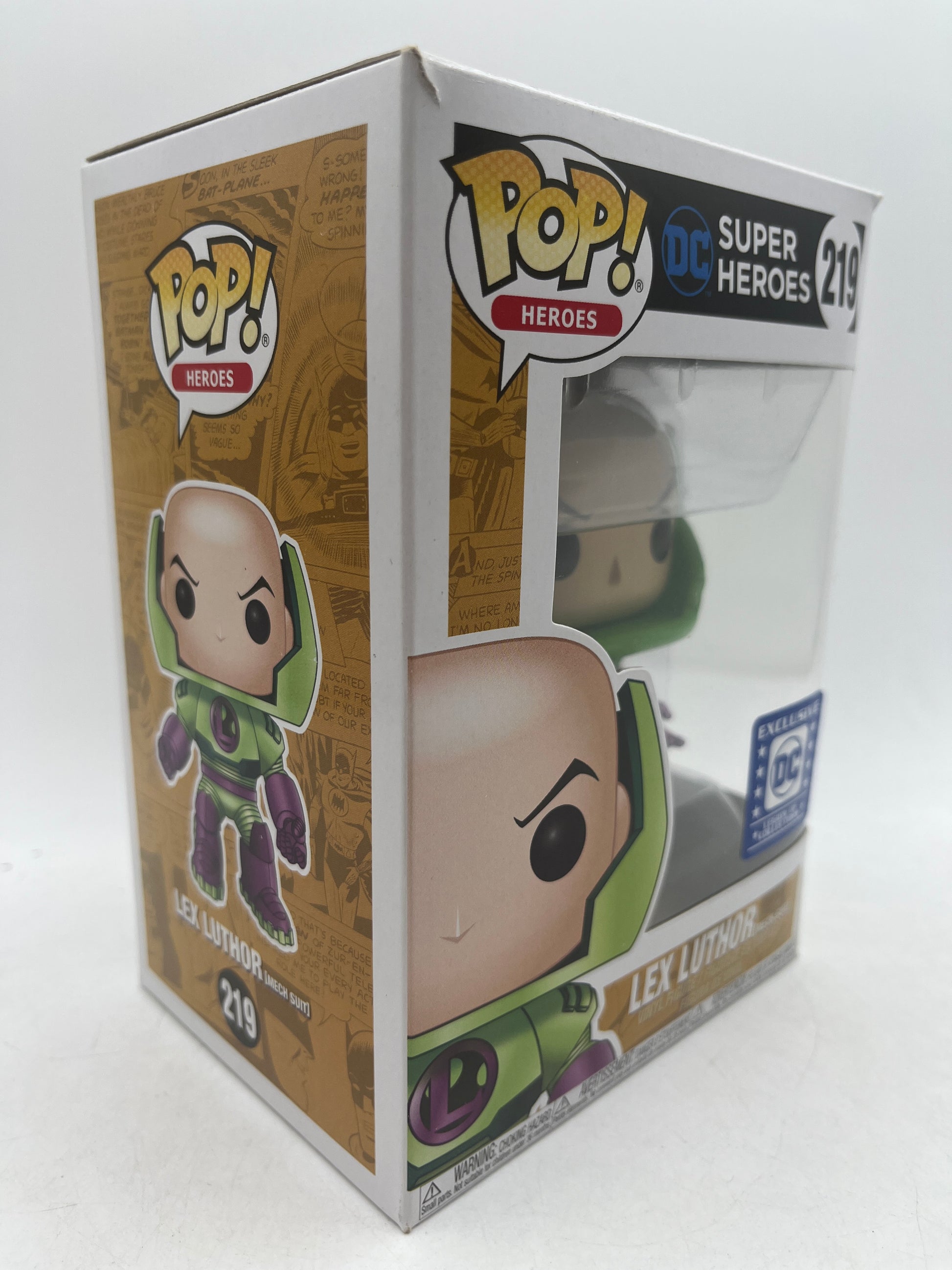 Funko Pop! DC Heroes #219 Lex Luthor Mech Suit Legion Of Collectors Exclusive image 8