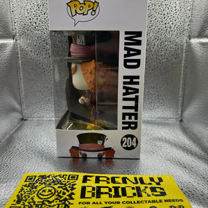 Pop Vinyl Disney #204 Mad Hatter FRENLY BRICKS - Open 7 Days