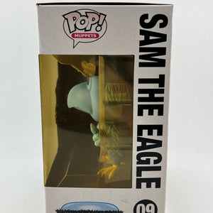 Funko POP! Muppets Disney Muppets Most Wanted - Sam The Eagle #09 - Sun Faded Box FRENLY BRICKS - Open 7 Days
