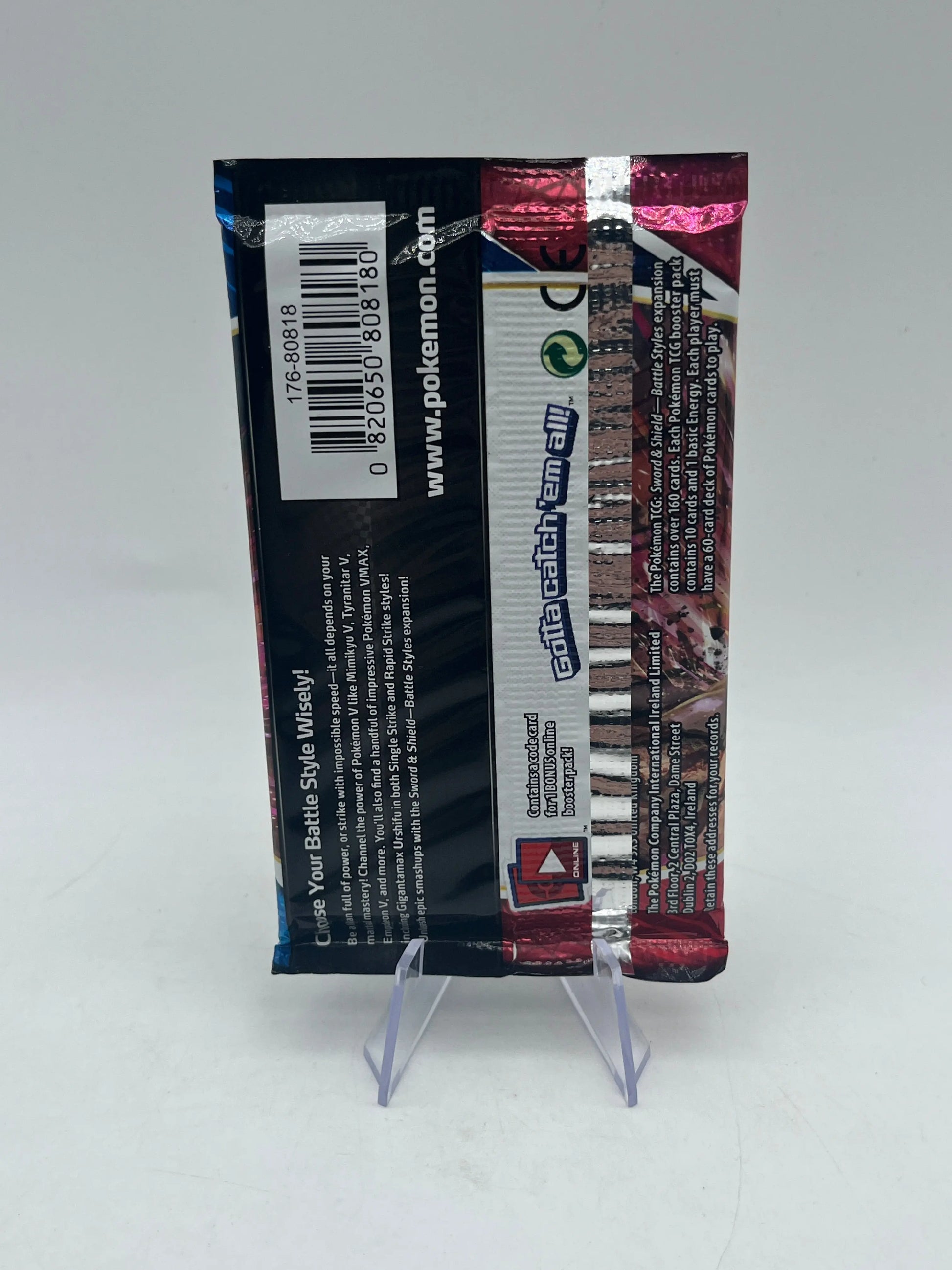 Sword & Shield Battle Styles Complete 4 Pack Art Set - Sealed FRENLY BRICKS - Open 7 Days