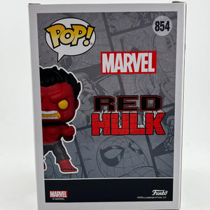 Funko POP! Marvel - Red Hulk #854 - Glow Chase Limited Edition SE FRENLY BRICKS - Open 7 Days