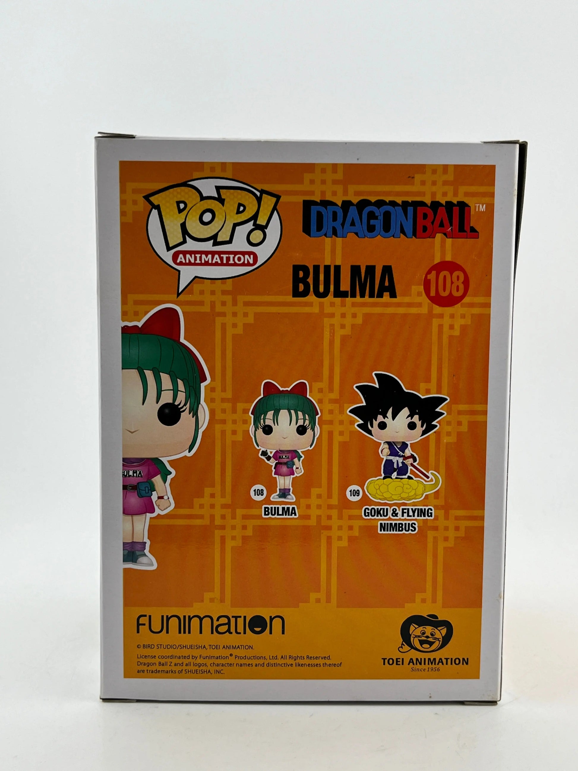 Funko POP! Animation DragonBall  - Bulma #108 - Vinyl Collectable FRENLY BRICKS - Open 7 Days