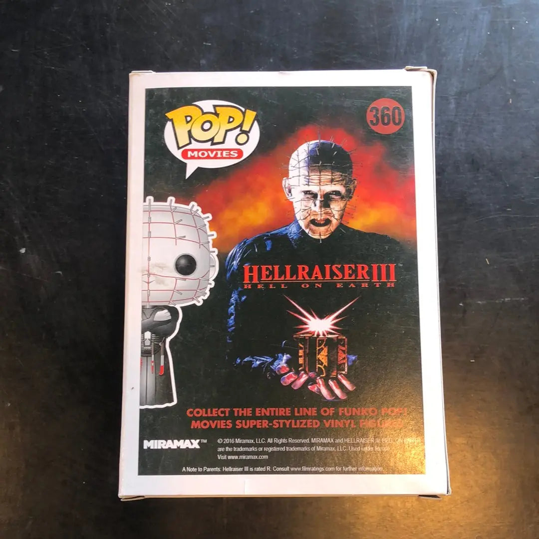 Movies Funko Pop - Pinhead - Hellraiser - Glow - No. 360 - FRENLY BRICKS - Open 7 Days