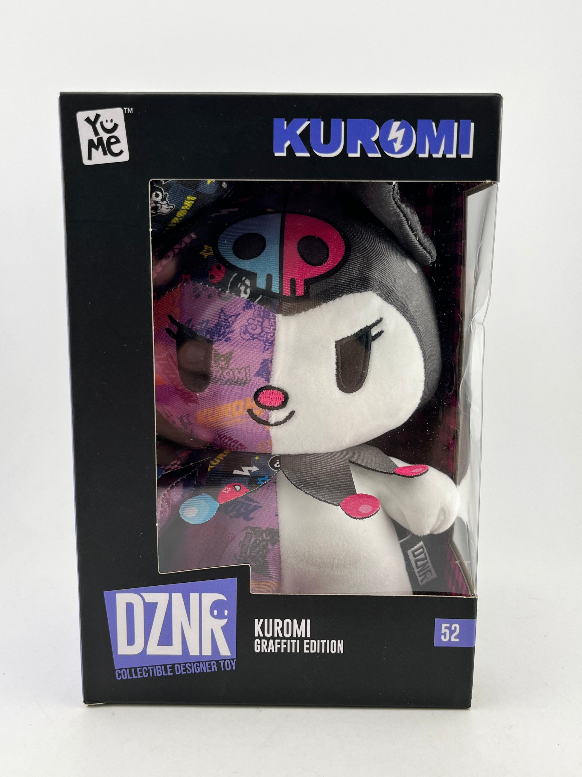 Hello Kitty Kuromi Graffiti Edition Plush - 50th Anniversary Exclusive Sanrio FRENLY BRICKS - Open 7 Days