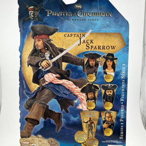 Disney Pirates of the Caribbean - Captain Jack Sparrow Figure -  Stranger Tides FRENLY BRICKS - Open 7 Days