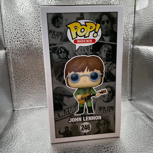 Funko Pop! Rocks - John Lennon - Military Jacket Vinyl #246 FRENLY BRICKS - Open 7 Days