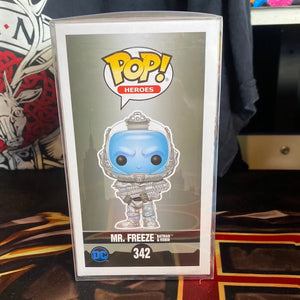 Funko POP! Mr. FREEZE #342 2020 LIMITED EDITION - FRENLY BRICKS - Open 7 Days