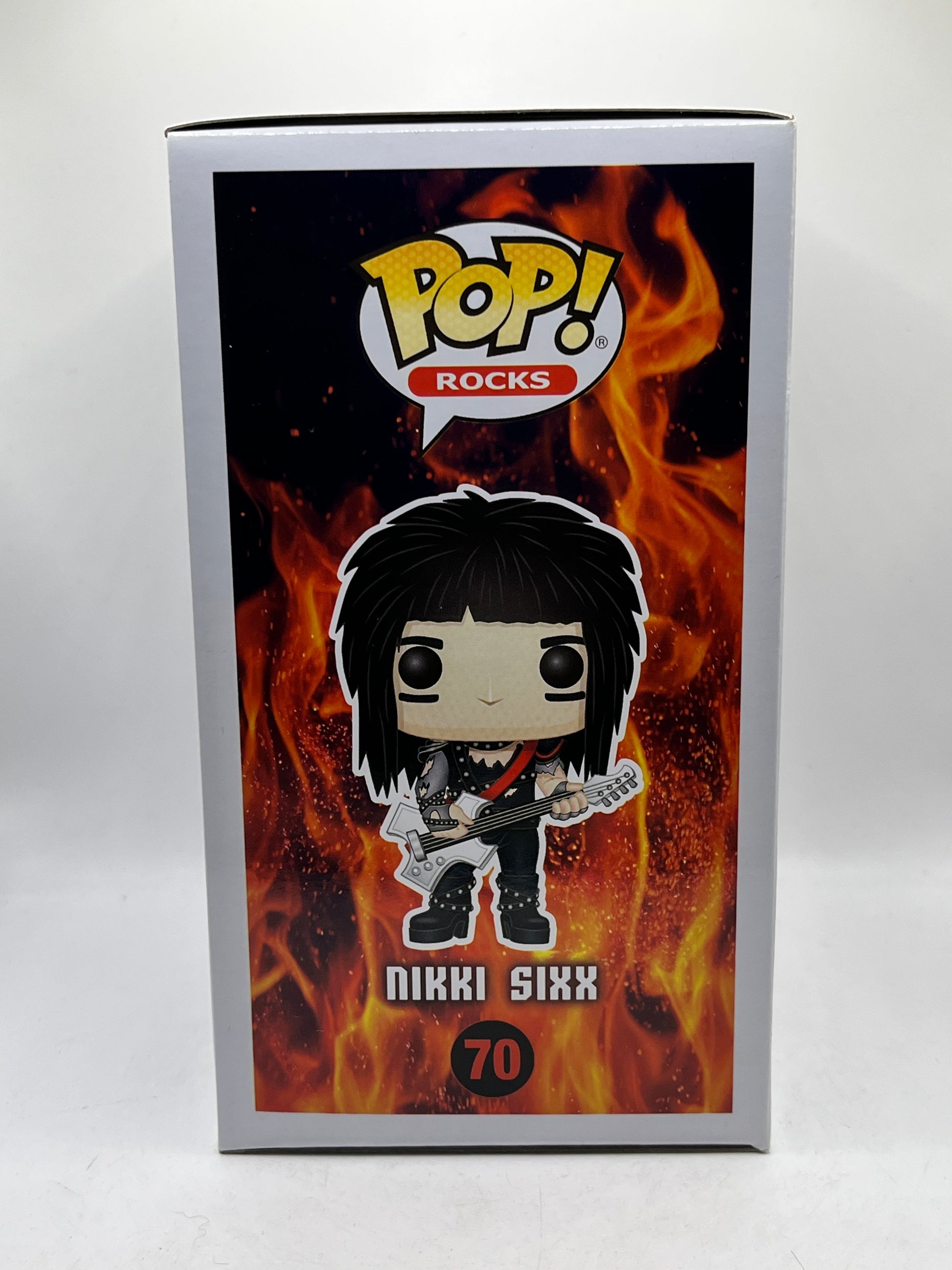 Funko POP! Rocks Motley Crüe - Nikki Sixx #70 - Vinyl Collectable FRENLY BRICKS - Open 7 Days