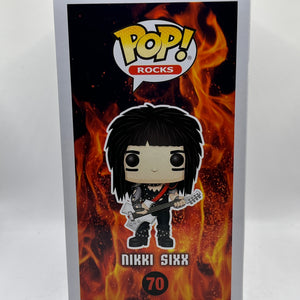 Funko POP! Rocks Motley Crüe - Nikki Sixx #70 - Vinyl Collectable FRENLY BRICKS - Open 7 Days