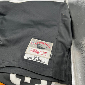 Mitchell & Ness - 2005 Throwbacks NFL Steelers Troy Polamalu Jersey - Size 48(L) FRENLY BRICKS - Open 7 Days
