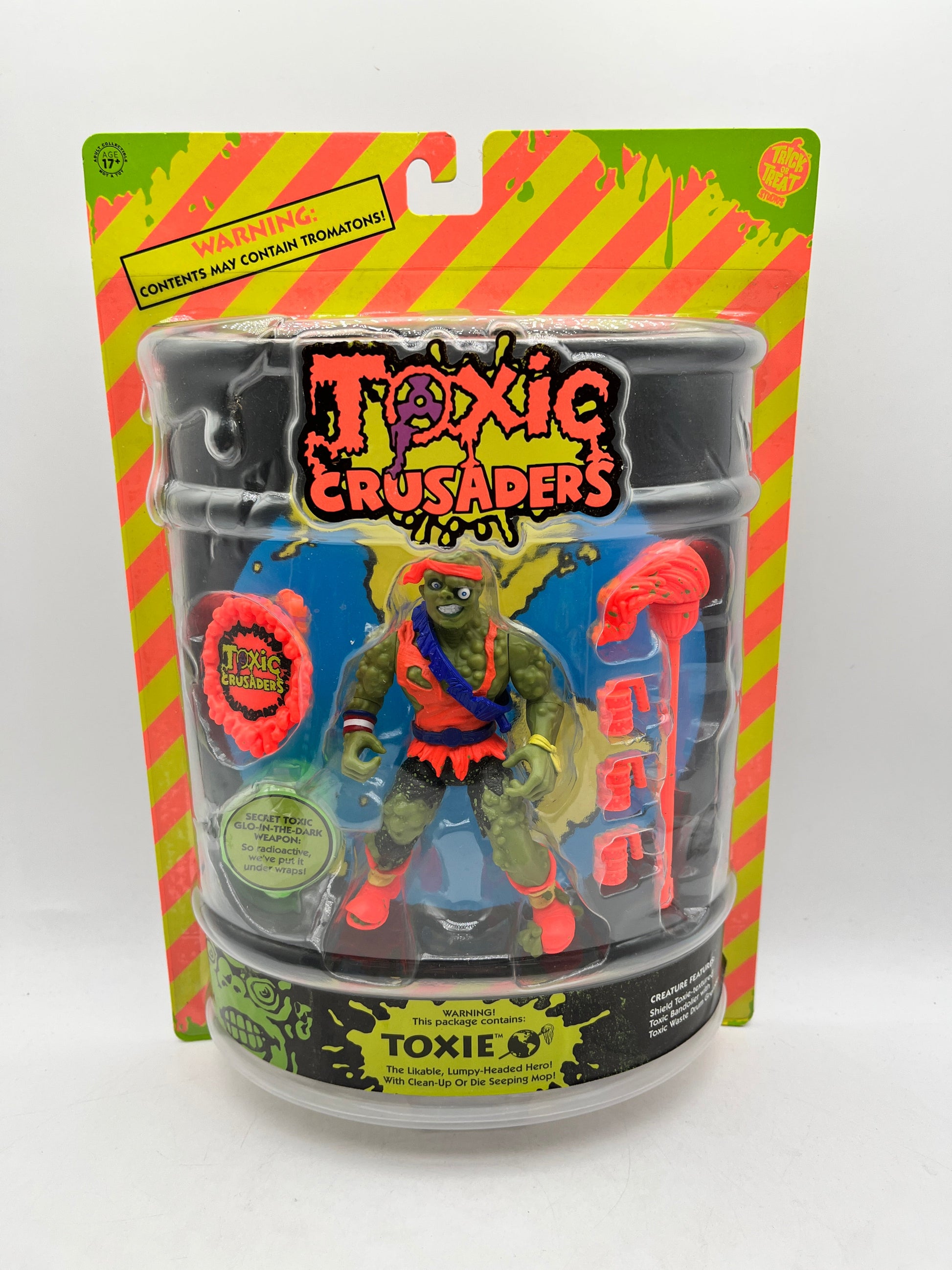Trick or Treat Studios - Toxic Crusader - Toxie Action Figure - Sealed FRENLY BRICKS - Open 7 Days