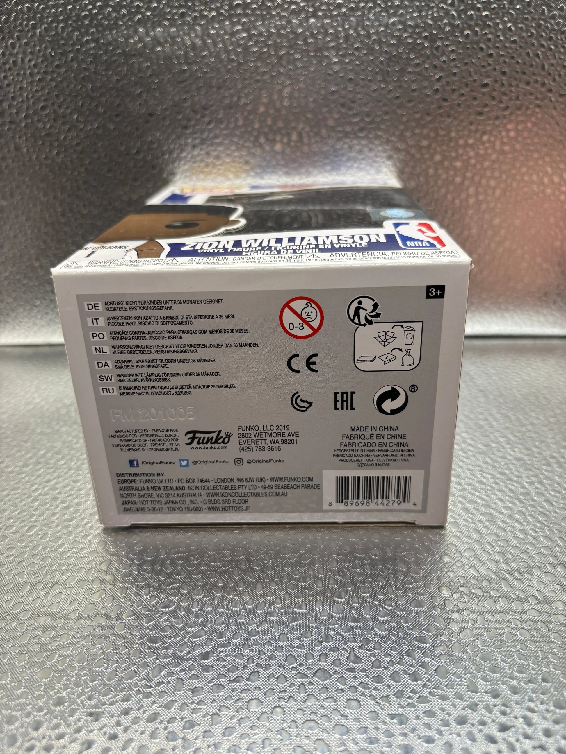 FUNKO Pop Vinyl Zion Williamson #62 FRENLY BRICKS - Open 7 Days