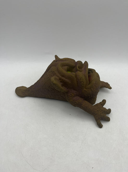 1987 Vintage Mattel Boglins SHLURP Green Rubber Hand Puppet FRENLY BRICKS - Open 7 Days